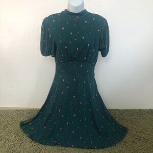 Free People Abbie Fit and Flare Mini Dress Size 2 NWT Reversible